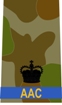 Badge of rank for MAJ-AAC