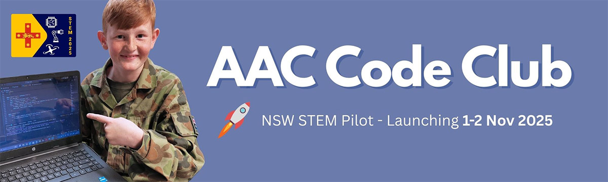 AAC Code Club, NSW STEM Pilot, launching 1-2 Nov 2025