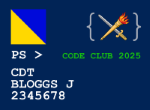 Identification Patch awarded after completion of Code Club pathways